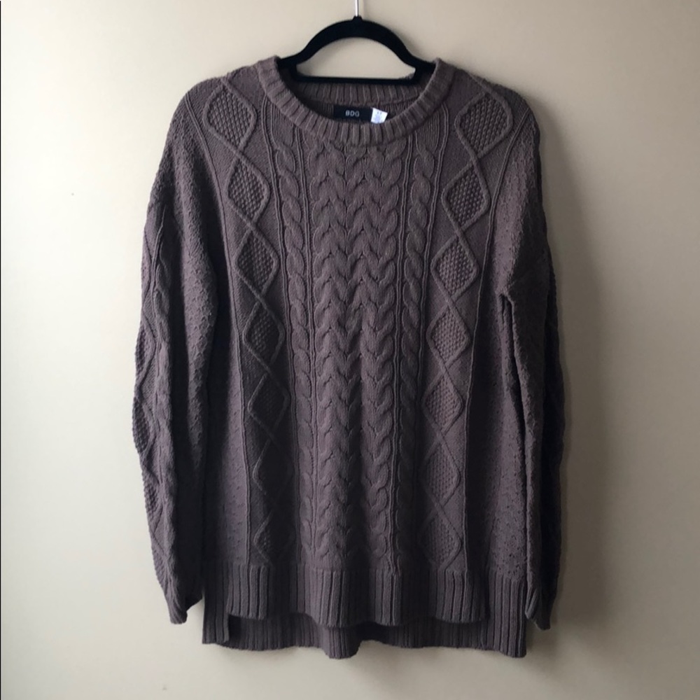 BDG oversized cable knit sweater